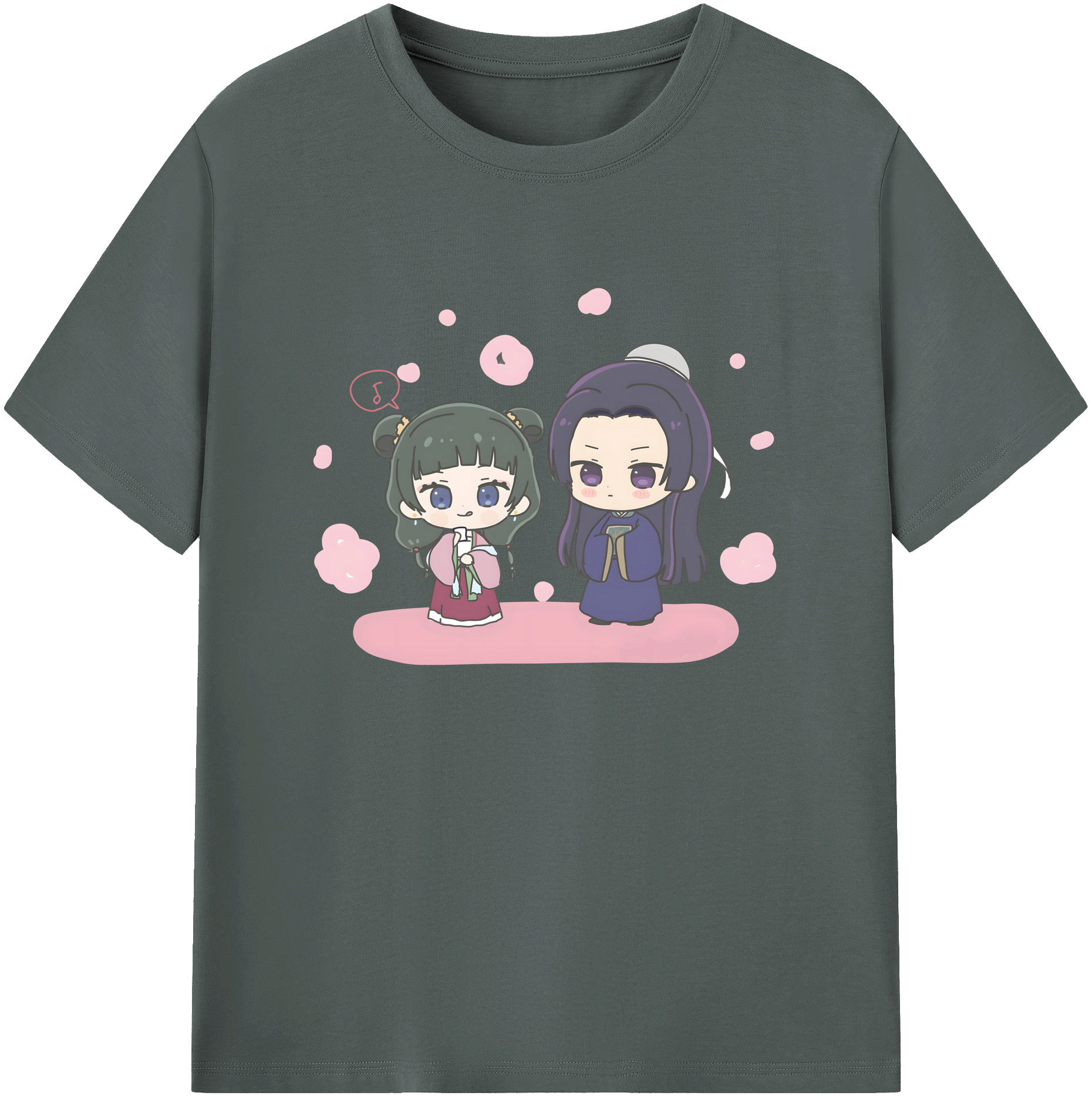 （画像用） 薬屋のひとりごと The Apothecary Diaries 綿100％ メンズ半袖Tシャツ｜肌触りやわらか＆通気性
